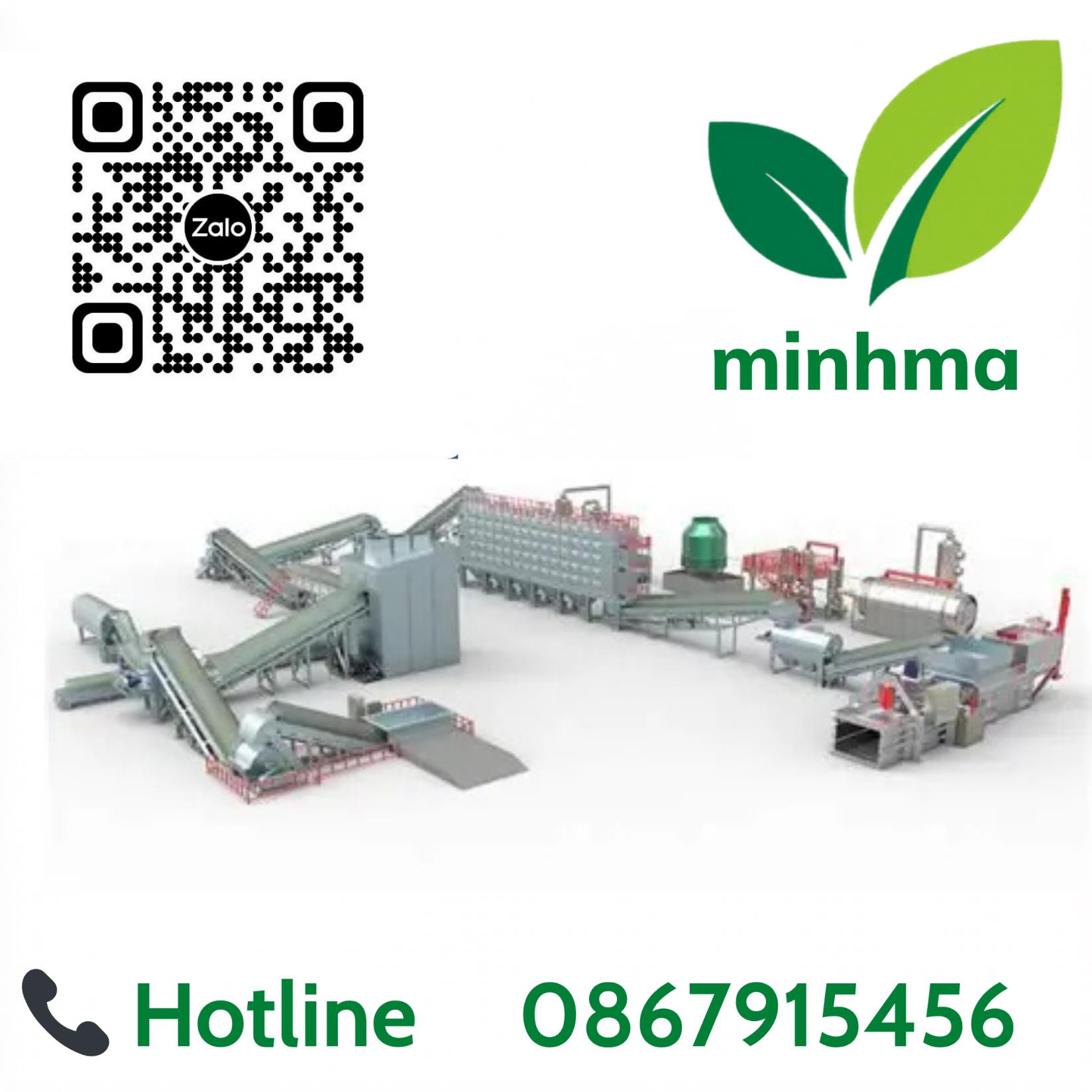 MINHMA catalogue và mô hình dây chuyền xử lý rác